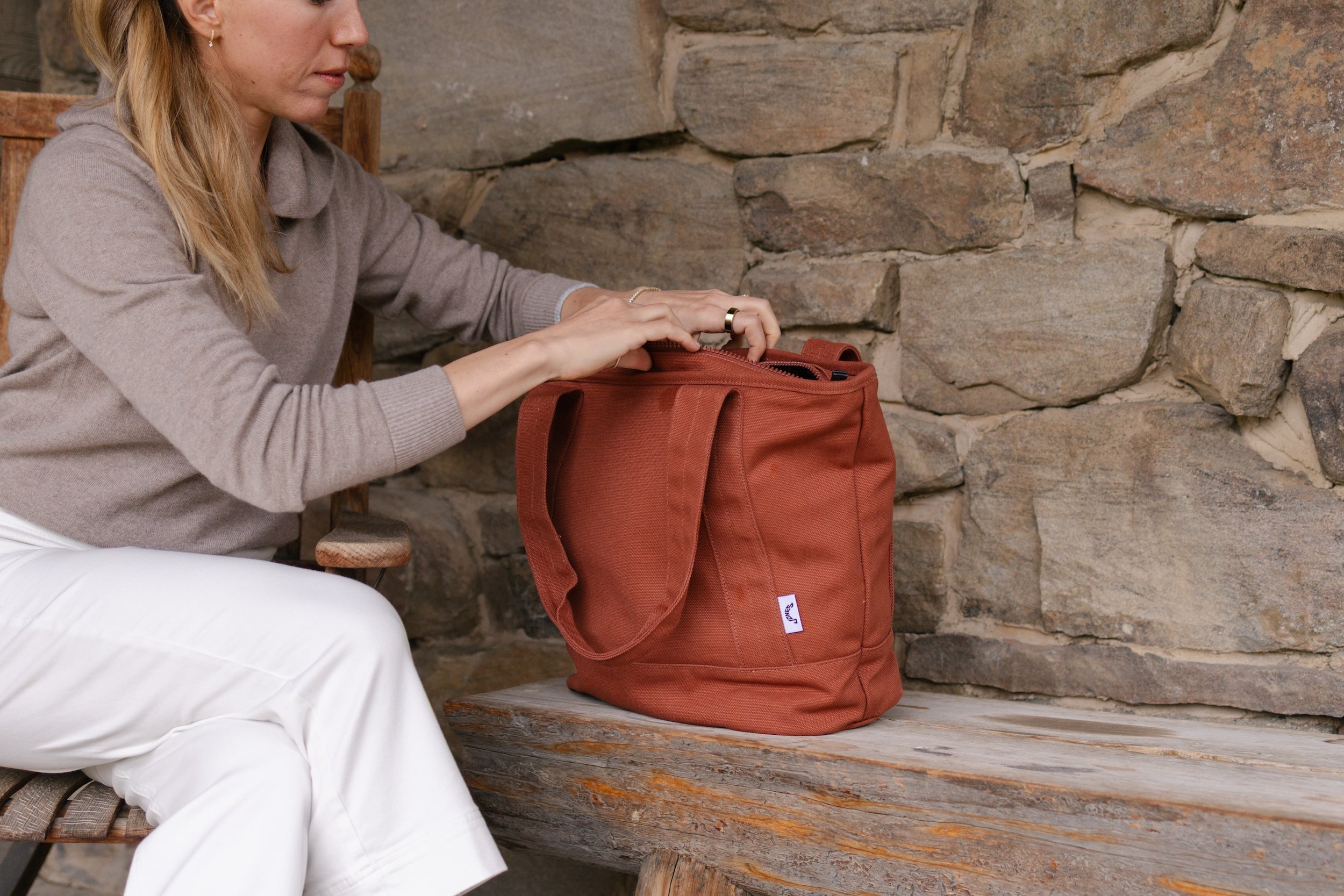 Passenger Tote - Burnt Clay