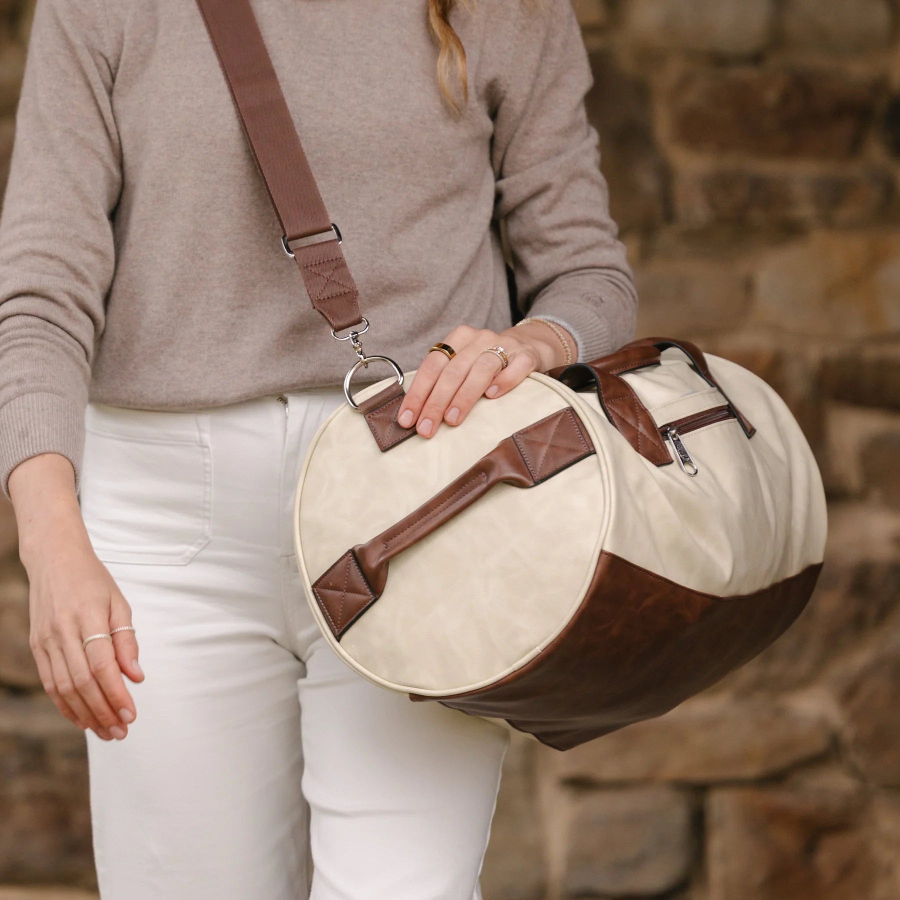 Jones Clubhouse Duffle - Ecru