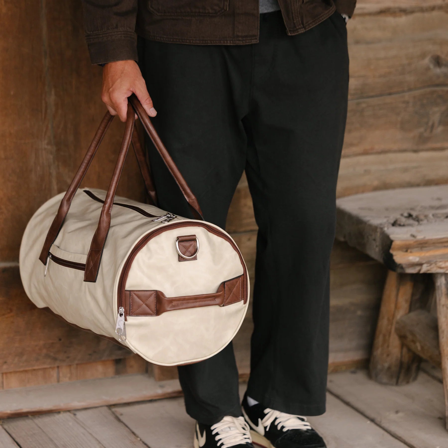 Jones Clubhouse Duffle - Ecru