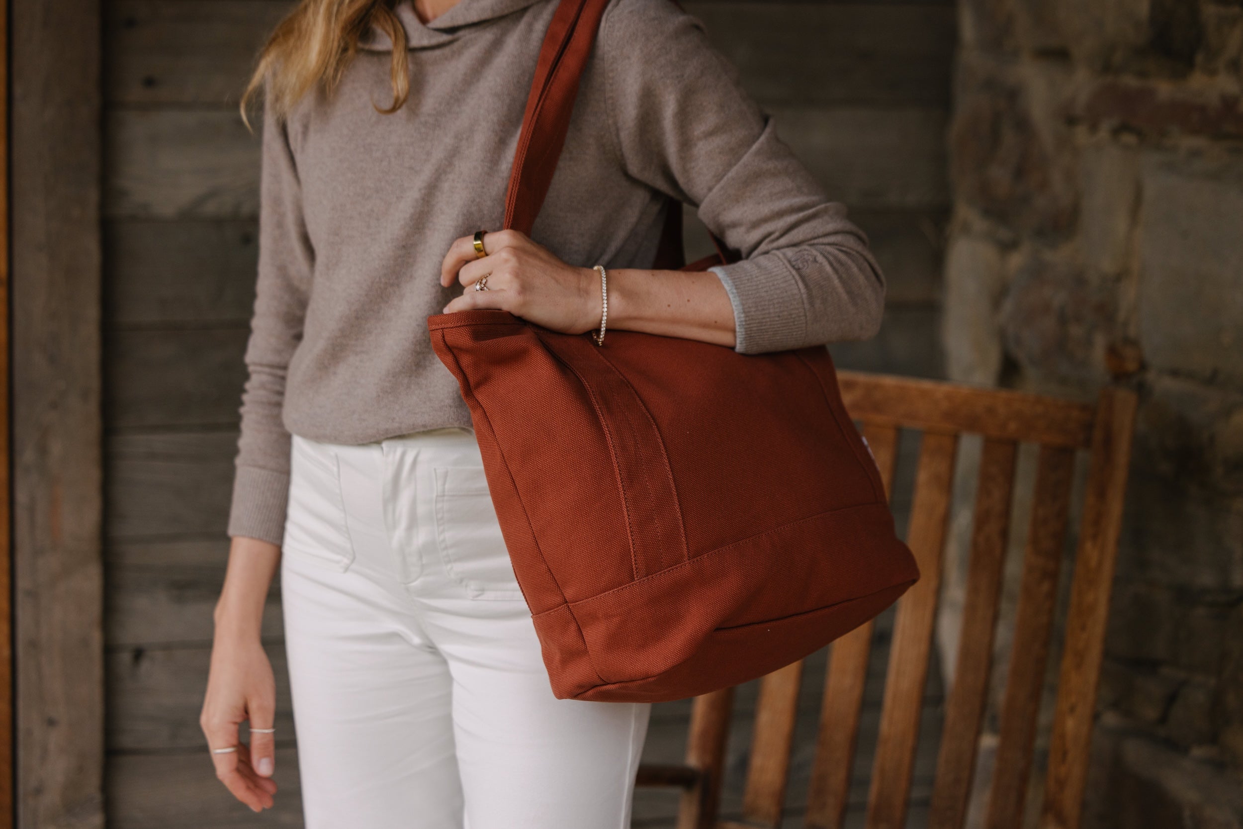 Passenger Tote - Burnt Clay
