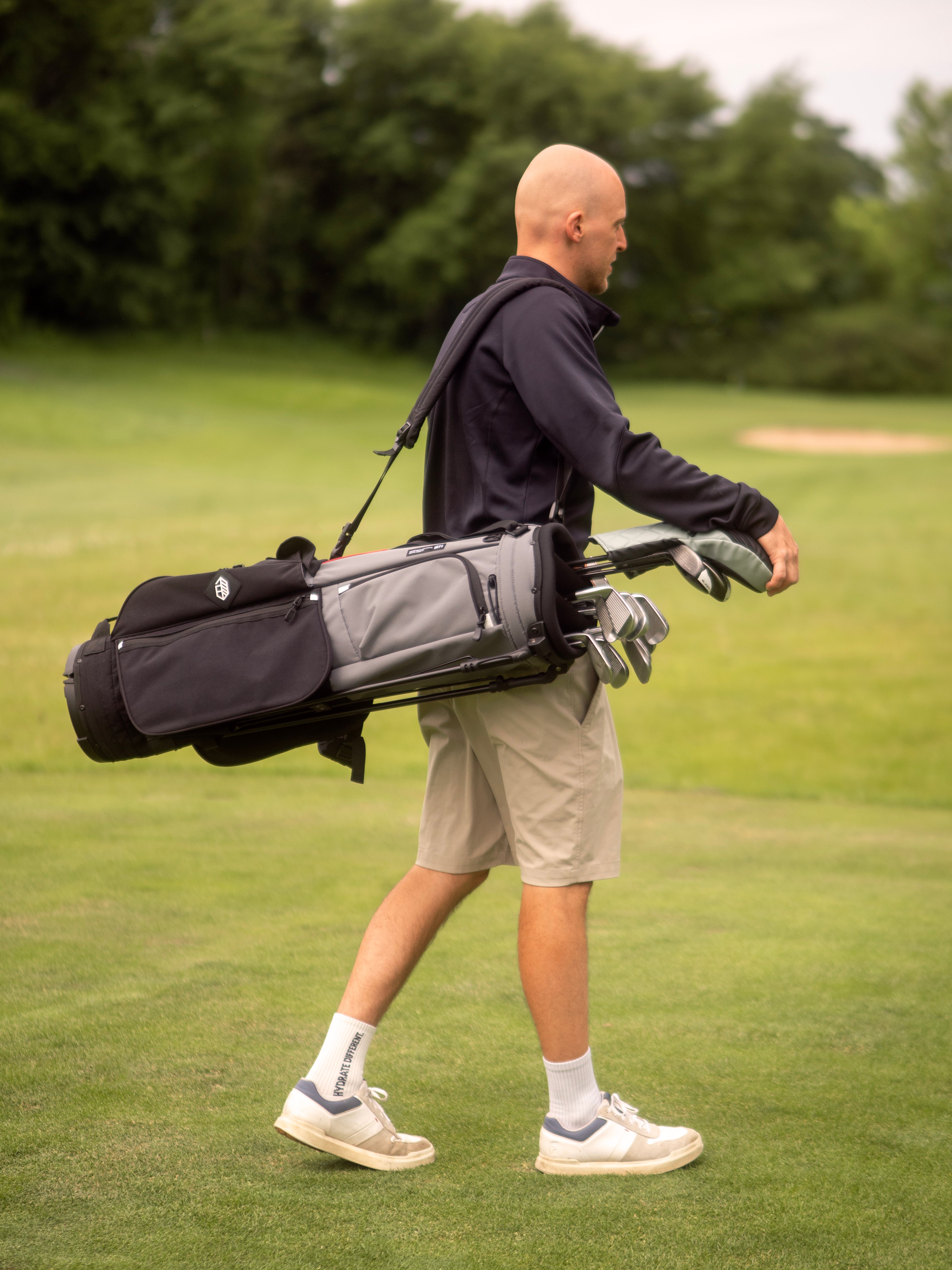 Rover Stand Bag - Charcoal/Black
